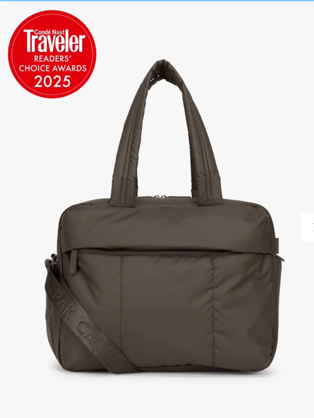 NWT Calpak Luka Duffel in Mushroom